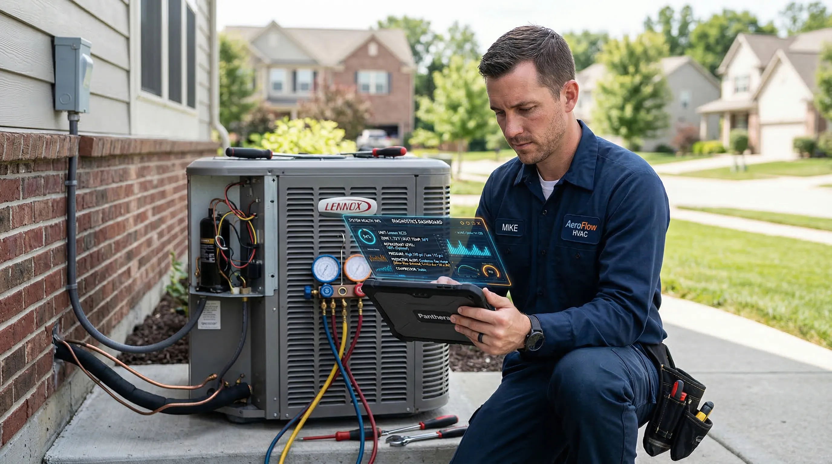 AI automation for HVAC